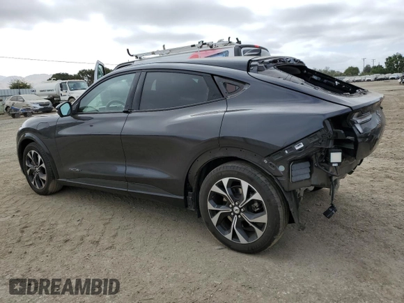 2022 Ford Mustang Mach-E Premium with VIN 3FMTK3SU5NMA30121, listed as a Copart auction lot 58409445 with 28,377 mi miles and Salvage title. Bid and sale history available at DreamBid. Image 2.