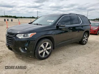 2020 Chevrolet Traverse LT with VIN 1GNERHKW0LJ313275, listed as a Copart auction lot 58974645 with 62,740 mi miles and Salvage title. Bid and sale history available at DreamBid. Image 1.