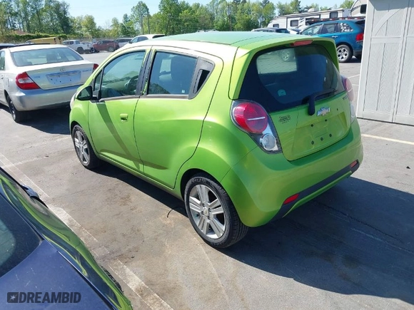 2015 Chevrolet Spark LT with VIN KL8CD6S94FC798194, listed as a IAAI auction lot 42063541 with 169,790 mi miles. Bid and sale history available at carsss.com. Image 3.