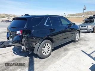 2020 Chevrolet Equinox LT with VIN 3GNAXKEV9LL188824, listed as a IAAI auction lot 41788255 with 42,727 mi miles. Bid and sale history available at carsss.com. Image 4.