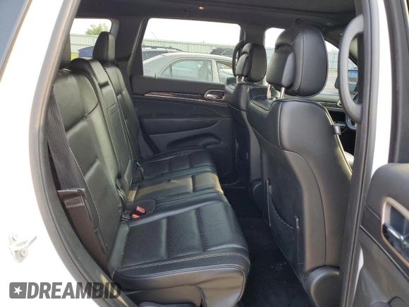 2017 Jeep Grand Cherokee Overland with VIN 1C4RJFCG6HC750819, listed as a Copart auction lot 59764325 with 108,295 mi miles and Clean title. Bid and sale history available at DreamBid. Image 11.