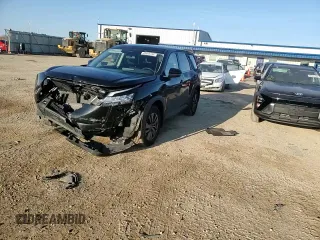 2022 Nissan Pathfinder S with VIN 5N1DR3AC5NC212542, listed as a Copart auction lot 48945195 with 34,713 mi miles and Salvage title. Bid and sale history available at DreamBid. Image 12.