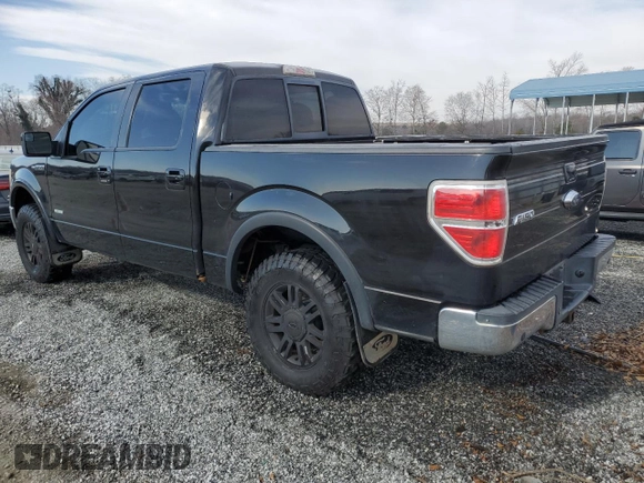 2011 Ford F-150 XLT with VIN 1FTFW1ET0BKD54688, listed as a Copart auction lot 47116555 with 294,162 mi miles and Salvage Title. Bid and sale history available at carsss.com. Image 2.