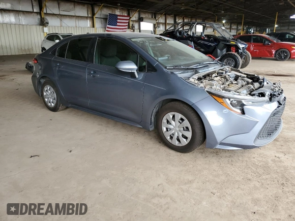 2020 Toyota Corolla L with VIN JTDDPRAE2LJ079455, listed as a Copart auction lot 48621015 with 90,646 mi miles and Salvage Title. Bid and sale history available at carsss.com. Image 4.