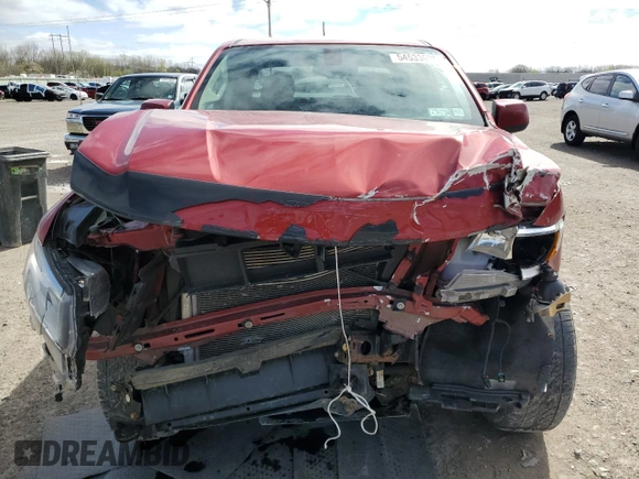 2015 Chevrolet Colorado 4WD Z71 with VIN 1GCGTCE34F1163778, listed as a Copart auction lot 54533085 with 180,319 mi miles and Salvage title. Bid and sale history available at DreamBid. Image 5.