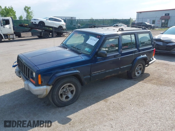 2001 Jeep Cherokee Sport with VIN 1J4FF48S91L513926, listed as a IAAI auction lot 42671363 with 234,233 mi miles and . Bid and sale history available at DreamBid. Image 2.