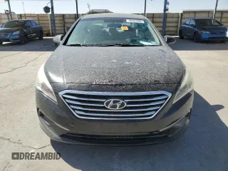 2016 Hyundai Sonata SE with VIN 5NPE24AF0GH419165, listed as a Copart auction lot 48587005 with 34,499 mi miles and Salvage Title. Bid and sale history available at carsss.com. Image 5.