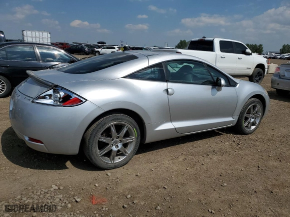 2008 Mitsubishi Eclipse GT with VIN 4A3AK34T28E601216, listed as a Copart auction lot 67039074 with 117267 miles and Clean Title. Bid and sale history available at carsss.com. Image 3.