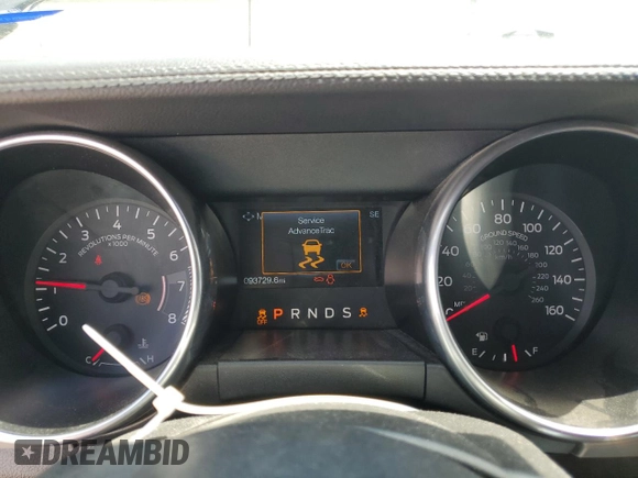 2020 Ford Mustang EcoBoost with VIN 1FA6P8TH4L5134805, listed as a Copart auction lot 55942155 with 93,729 mi miles and Clean title. Bid and sale history available at DreamBid. Image 9.