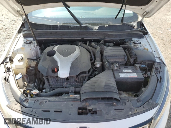 2015 Kia Optima SXL Turbo with VIN 5XXGR4A6XFG369616, listed as a Copart auction lot 54084065 with 155,497 mi miles and Salvage title. Bid and sale history available at DreamBid. Image 11.