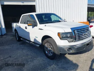 2011 Ford F-150 XLT with VIN 1FTFW1CT4BFD03061, listed as a IAAI auction lot 42633221 with 307,414 mi miles and . Bid and sale history available at DreamBid. Image 1.