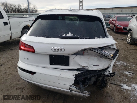 2020 Audi Q5 Premium Plus with VIN WA1BNAFYXL2003861, listed as a Copart auction lot 38804243 with 35,928 mi miles. Bid and sale history available at carsss.com. Image 6.