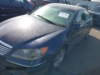 2008 Acura RL Tech Pkg with VIN JH4KB16678C002194, listed as a IAAI auction lot 41859182 with 1 mi miles. Bid and sale history available at carsss.com. Image 6.