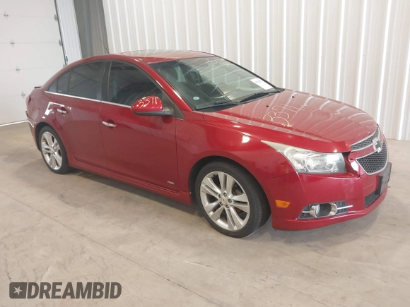 2011 Chevrolet Cruze LTZ with VIN 1G1PH5S90B7251443, listed as a IAAI auction lot 42033371 with 122,445 mi miles and . Bid and sale history available at DreamBid. Image 1.