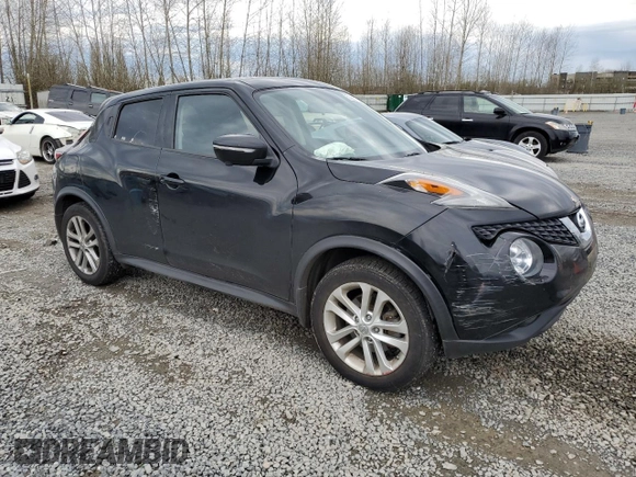 2015 Nissan Juke SL z VIN JN8AF5MV9FT551674, wystawiony jako Copart lot #50663085 z przebiegiem 110 805 mil mil oraz Szkody całkowita. Historia ofert i sprzedaży dostępna na DreamBid. Obrazek 4.
