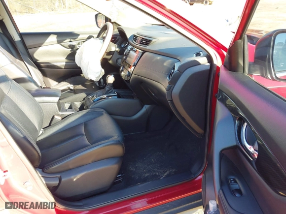 2017 Nissan Rogue S with VIN JN8AT2MT5HW402122, listed as a IAAI auction lot 41348054 with 129,876 mi miles. Bid and sale history available at carsss.com. Image 5.