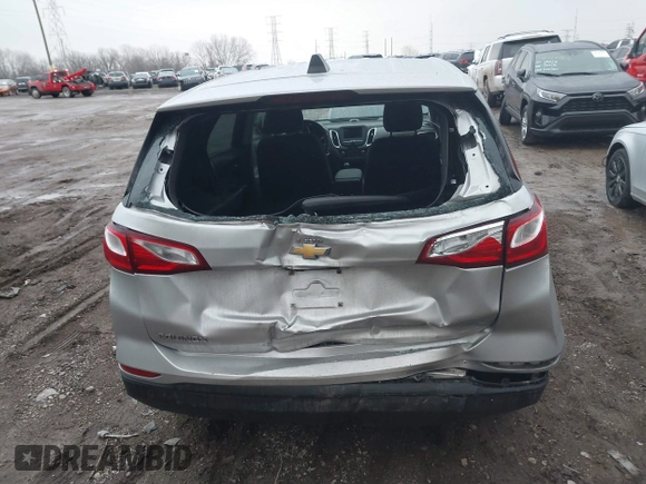 2019 Chevrolet Equinox LS z VIN 3GNAXHEV9KS640830, wystawiony jako IAAI lot #41515333 z przebiegiem 105 077 mil mil oraz . Historia ofert i sprzedaży dostępna na DreamBid. Obrazek 6.