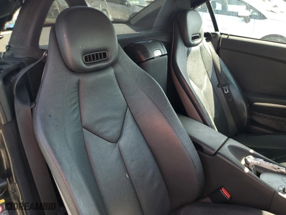 2005 Mercedes-Benz SLK-Class with VIN WDBWK56F55F038873, listed as a Copart auction lot 46982825 with 169,826 mi miles and Salvage Title. Bid and sale history available at carsss.com. Image 10.