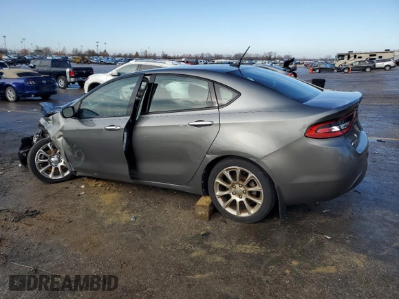 2013 Dodge Dart Limited with VIN 1C3CDFCA1DD241853, listed as a Copart auction lot 84923784 with 166,370 mi miles and Salvage title. Bid and sale history available at DreamBid. Image 2.