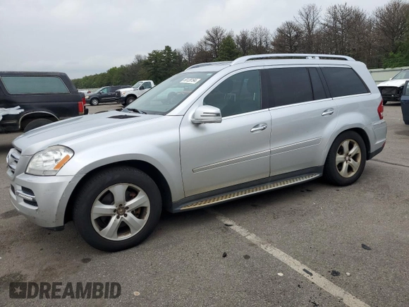 2011 Mercedes-Benz GL-Class GL 450 with VIN 4JGBF7BE3BA751188, listed as a Copart auction lot 58128194 with 129,660 mi miles and Clean Title. Bid and sale history available at carsss.com. Image 1.