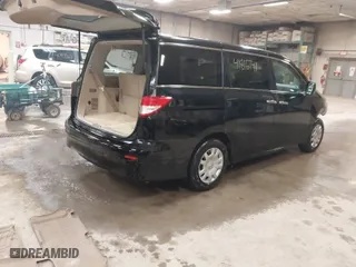 2012 Nissan Quest SL with VIN JN8AE2KP8C9038608, listed as a IAAI auction lot 41816741 with 124,153 mi miles. Bid and sale history available at carsss.com. Image 4.