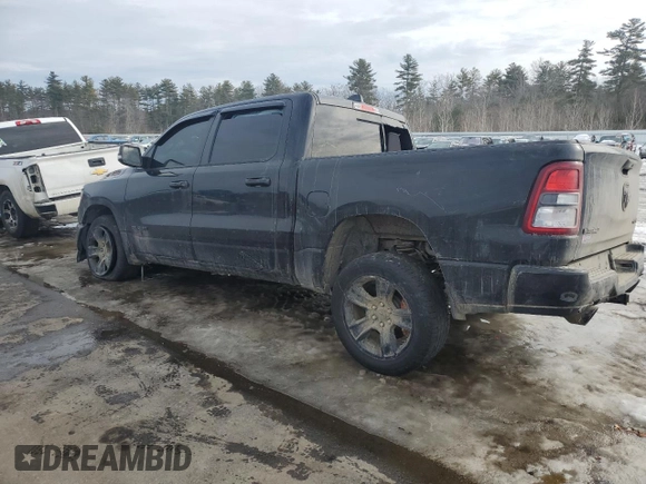 2022 Ram 1500 Big Horn with VIN 1C6SRFFM4NN351524, listed as a Copart auction lot 45942005 with 58,828 mi miles and Salvage Title. Bid and sale history available at carsss.com. Image 2.