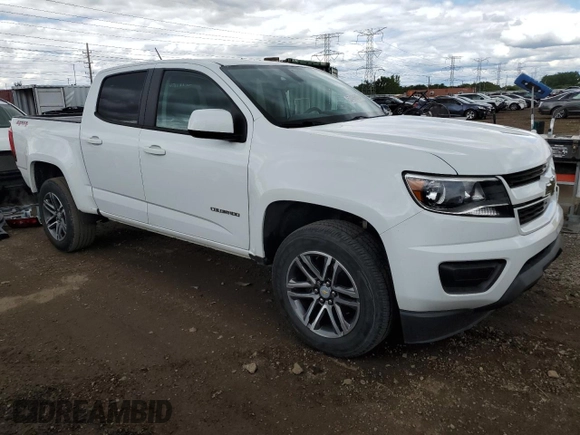 2020 Chevrolet Colorado 4WD Work Truck with VIN 1GCGTBEN7L1145864, listed as a Copart auction lot 57436645 with 111,994 mi miles and Salvage title. Bid and sale history available at DreamBid. Image 4.