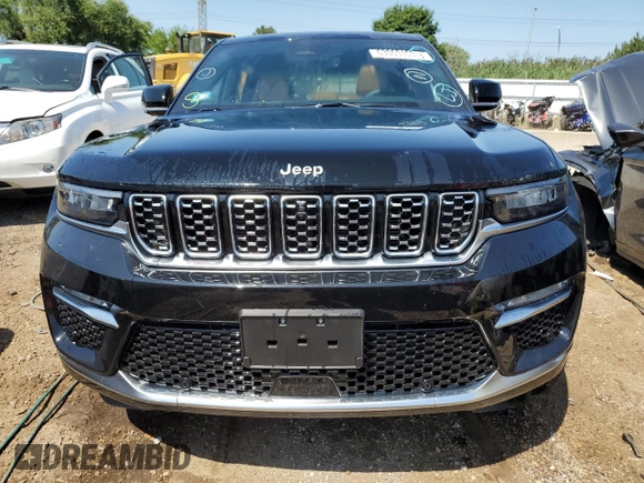 2023 Jeep Grand Cherokee Summit with VIN 1C4RJHEG6PC563345, listed as a Copart auction lot 63969163 with 2,909 mi miles and . Bid and sale history available at DreamBid. Image 5.