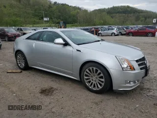 2011 Cadillac CTS Performance with VIN 1G6DJ1ED1B0145585, listed as a Copart auction lot 54257785 with 30,155 mi miles and Salvage title. Bid and sale history available at DreamBid. Image 4.