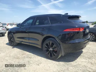 2019 Jaguar F-Pace S with VIN SADCM2FV1KA395386, listed as a Copart auction lot 54336645 with 43,020 mi miles and Salvage Title. Bid and sale history available at DreamBid. Image 2.