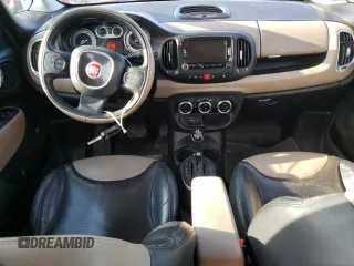 2014 FIAT 500L Lounge with VIN ZFBCFACH7EZ004054, listed as a Copart auction lot 51581774 with 116,779 mi miles and Salvage Title. Bid and sale history available at carsss.com. Image 8.