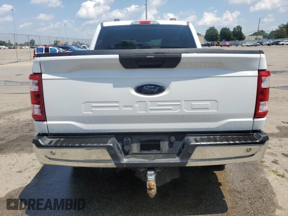 2022 Ford F-150 XL with VIN 1FTFW1ED6NFA64624, listed as a Copart auction lot 61998585 with 159,091 mi miles and Clean title. Bid and sale history available at DreamBid. Image 6.