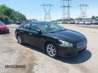 2014 Nissan Maxima S with VIN 1N4AA5AP8EC489320, listed as a IAAI auction lot 42355546 with 145,715 mi miles and . Bid and sale history available at DreamBid. Image 1.