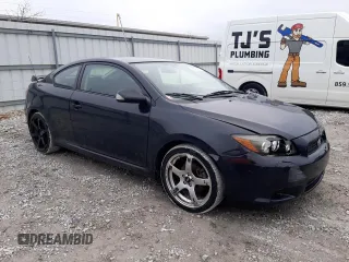 2010 Scion tC with VIN JTKDE3B74A0315490, listed as a Copart auction lot 43698465 with 154,695 mi miles and Salvage Title. Bid and sale history available at carsss.com. Image 4.