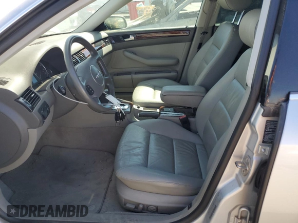 2004 Audi A6 with VIN WAUVT64BX4N033587, listed as a Copart auction lot 70103294 with 124,176 mi miles and Salvage Title. Bid and sale history available at carsss.com. Image 7.