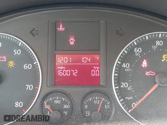 2009 Volkswagen Jetta S с VIN 3VWJZ71K79M040280, выставлен на аукционе IAAI как лот 42328383 с пробегом 160 072 миль миль и . История ставок и продаж доступна на DreamBid. Изображение 16.