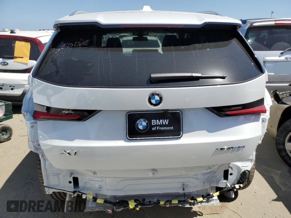 2023 BMW X1 xDrive28i with VIN WBX73EF0XP5W02835, listed as a Copart auction lot 48131313 with 257 mi miles and . Bid and sale history available at DreamBid. Image 6.