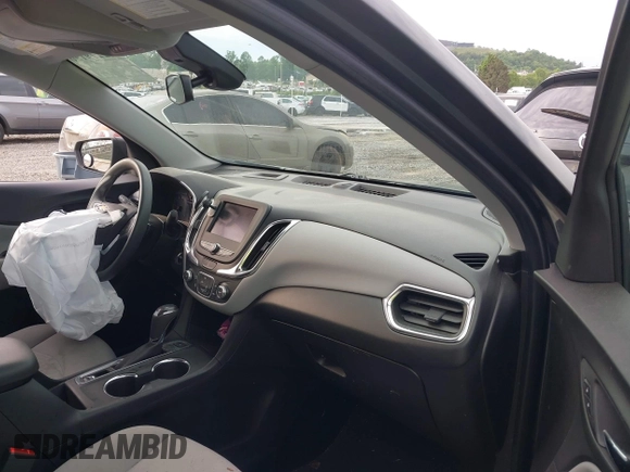 2020 Chevrolet Equinox LS z VIN 2GNAX5EV1L6242235, wystawiony jako IAAI lot #42279190 z przebiegiem 100 310 mil mil oraz . Historia ofert i sprzedaży dostępna na DreamBid. Obrazek 5.