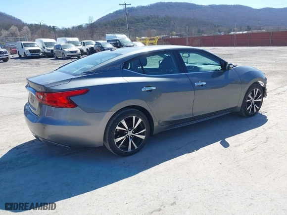 2017 Nissan Maxima SR with VIN 1N4AA6AP4HC453943, listed as a IAAI auction lot 41888527 with 130,577 mi miles. Bid and sale history available at carsss.com. Image 4.