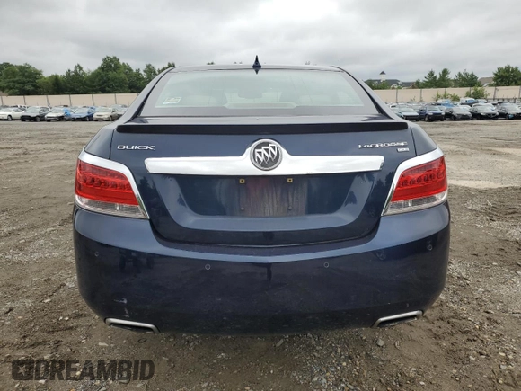 2011 Buick LaCrosse CXS with VIN 1G4GE5ED4BF137088, listed as a Copart auction lot 69497454 with 140,091 mi miles and Salvage Title. Bid and sale history available at DreamBid. Image 6.