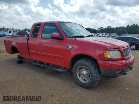 1999 Ford F-150 XL z VIN 1FTRX18L8XKC14644, wystawiony jako Copart lot #53959095 z przebiegiem Nie podano mil oraz Szkoda całkowita • Salvage title. Historia ofert i sprzedaży dostępna na DreamBid. Obrazek 4.