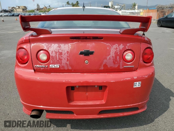 2006 Chevrolet Cobalt with VIN 1G1AP14P367774782, listed as a Copart auction lot 47104635 with 138,875 mi miles and Salvage Title. Bid and sale history available at DreamBid. Image 6.