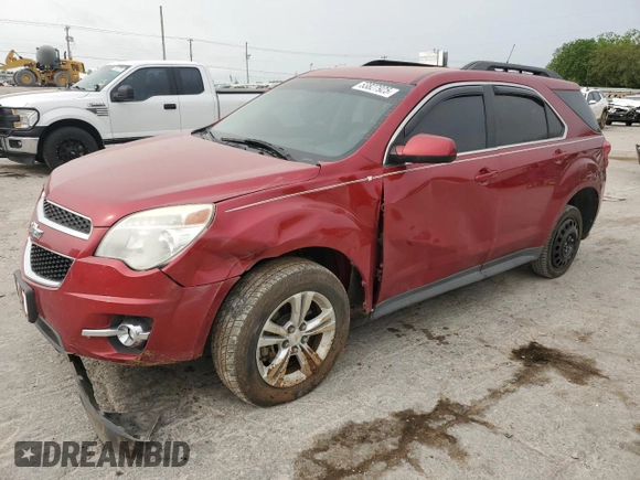 2013 Chevrolet Equinox LT z VIN 1GNALPEK9DZ113212, wystawiony jako Copart lot #53827925 z przebiegiem 117 360 mil mil oraz Nie do naprawy • Non repairable. Historia ofert i sprzedaży dostępna na DreamBid. Obrazek 1.