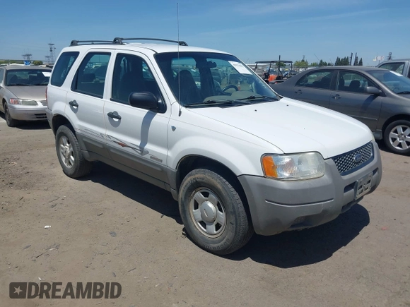 2001 Ford Escape XLS with VIN 1FMYU021X1KA59670, listed as a IAAI auction lot 42551801 with 189,058 mi miles and . Bid and sale history available at DreamBid. Image 1.