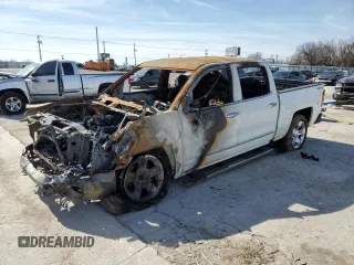 2016 Chevrolet Silverado 1500 LTZ with VIN 3GCUKSEC9GG298791, listed as a Copart auction lot 45483765 with Not Provided miles and Non Repairable. Bid and sale history available at carsss.com. Image 1.