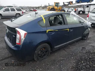 2013 Toyota Prius One with VIN JTDKN3DU4D1642620, listed as a IAAI auction lot 41950146 with Not Provided miles and . Bid and sale history available at DreamBid. Image 4.