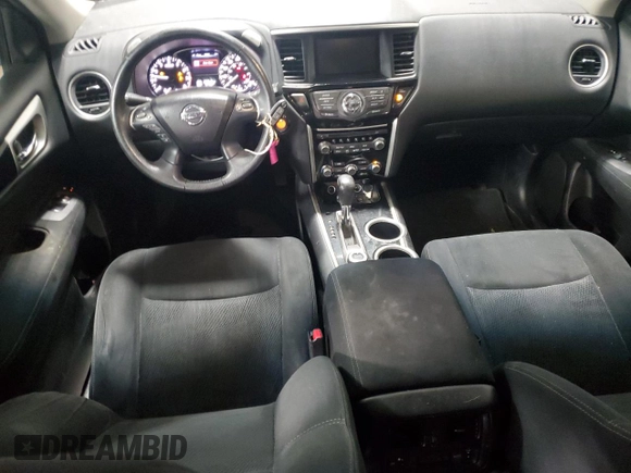 2013 Nissan Pathfinder SV with VIN 5N1AR2MM0DC660235, listed as a Copart auction lot 44517695 with 136,516 mi miles and Salvage Title. Bid and sale history available at carsss.com. Image 8.