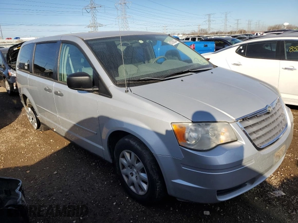 2008 Chrysler Town & Country LX with VIN 2A8HR44H48R781843, listed as a Copart auction lot 83769824 with 215,635 mi miles and Clean Title. Bid and sale history available at carsss.com. Image 4.