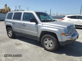 2016 Jeep Patriot Sport with VIN 1C4NJRBB4GD614526, listed as a Copart auction lot 56717795 with 159,955 mi miles and Salvage title. Bid and sale history available at DreamBid. Image 4.