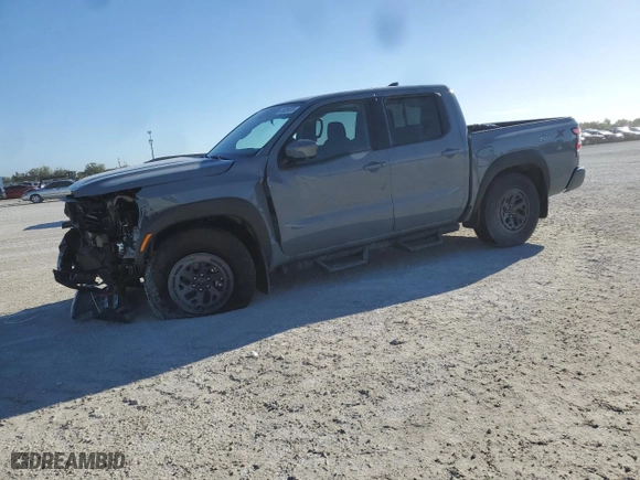 2025 Nissan Frontier SV with VIN 1N6ED1EJ9SN605106, listed as a Copart auction lot 48029825 with 244 mi miles and Salvage Title. Bid and sale history available at carsss.com. Image 1.